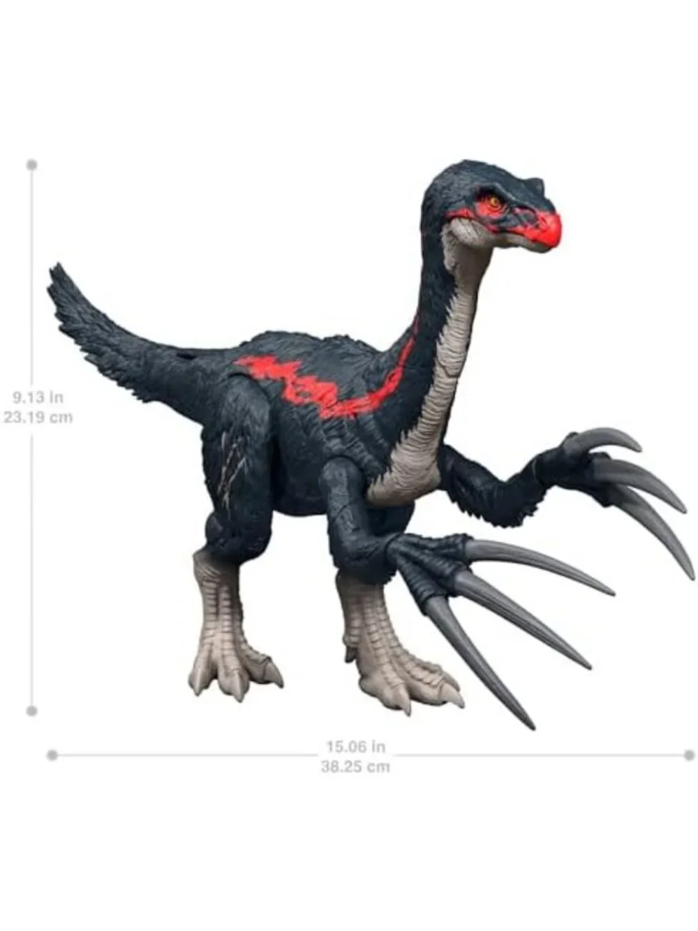 Jurassic World Dinosaur Action Figure - Therizinosaurus with Attack Claws
